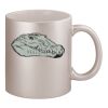11oz Metallic Silver Mug Thumbnail