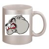 11oz Metallic Silver Mug Thumbnail