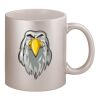 11oz Metallic Silver Mug Thumbnail