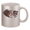 11oz Metallic Silver Mug Thumbnail
