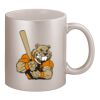 11oz Metallic Silver Mug Thumbnail