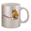 11oz Metallic Silver Mug Thumbnail