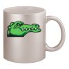11oz Metallic Silver Mug Thumbnail