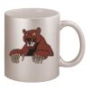 11oz Metallic Silver Mug Thumbnail