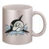 11oz Metallic Silver Mug Thumbnail