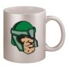 11oz Metallic Silver Mug Thumbnail
