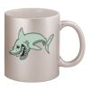 11oz Metallic Silver Mug Thumbnail