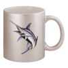 11oz Metallic Silver Mug Thumbnail