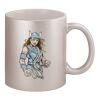 11oz Metallic Silver Mug Thumbnail