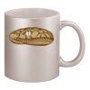 11oz Metallic Silver Mug Thumbnail