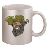 11oz Metallic Silver Mug Thumbnail