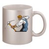 11oz Metallic Silver Mug Thumbnail