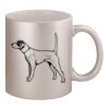11oz Metallic Silver Mug Thumbnail