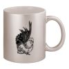 11oz Metallic Silver Mug Thumbnail