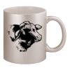 11oz Metallic Silver Mug Thumbnail