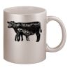 11oz Metallic Silver Mug Thumbnail