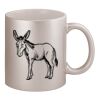 11oz Metallic Silver Mug Thumbnail
