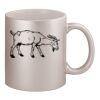 11oz Metallic Silver Mug Thumbnail