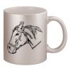 11oz Metallic Silver Mug Thumbnail