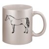 11oz Metallic Silver Mug Thumbnail