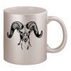 11oz Metallic Silver Mug Thumbnail
