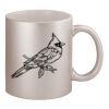 11oz Metallic Silver Mug Thumbnail