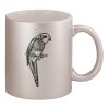 11oz Metallic Silver Mug Thumbnail