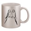 11oz Metallic Silver Mug Thumbnail