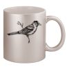 11oz Metallic Silver Mug Thumbnail