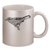 11oz Metallic Silver Mug Thumbnail