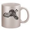 11oz Metallic Silver Mug Thumbnail