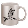 11oz Metallic Silver Mug Thumbnail