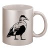 11oz Metallic Silver Mug Thumbnail