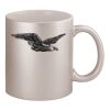 11oz Metallic Silver Mug Thumbnail