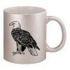 11oz Metallic Silver Mug Thumbnail
