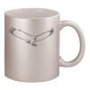 11oz Metallic Silver Mug Thumbnail