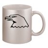 11oz Metallic Silver Mug Thumbnail