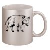 11oz Metallic Silver Mug Thumbnail