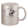 11oz Metallic Silver Mug Thumbnail