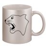 11oz Metallic Silver Mug Thumbnail