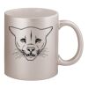 11oz Metallic Silver Mug Thumbnail