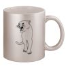 11oz Metallic Silver Mug Thumbnail