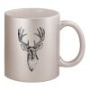 11oz Metallic Silver Mug Thumbnail