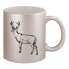 11oz Metallic Silver Mug Thumbnail