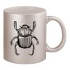 11oz Metallic Silver Mug Thumbnail