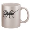 11oz Metallic Silver Mug Thumbnail