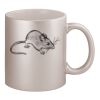 11oz Metallic Silver Mug Thumbnail