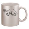11oz Metallic Silver Mug Thumbnail