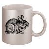 11oz Metallic Silver Mug Thumbnail