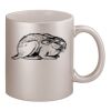 11oz Metallic Silver Mug Thumbnail